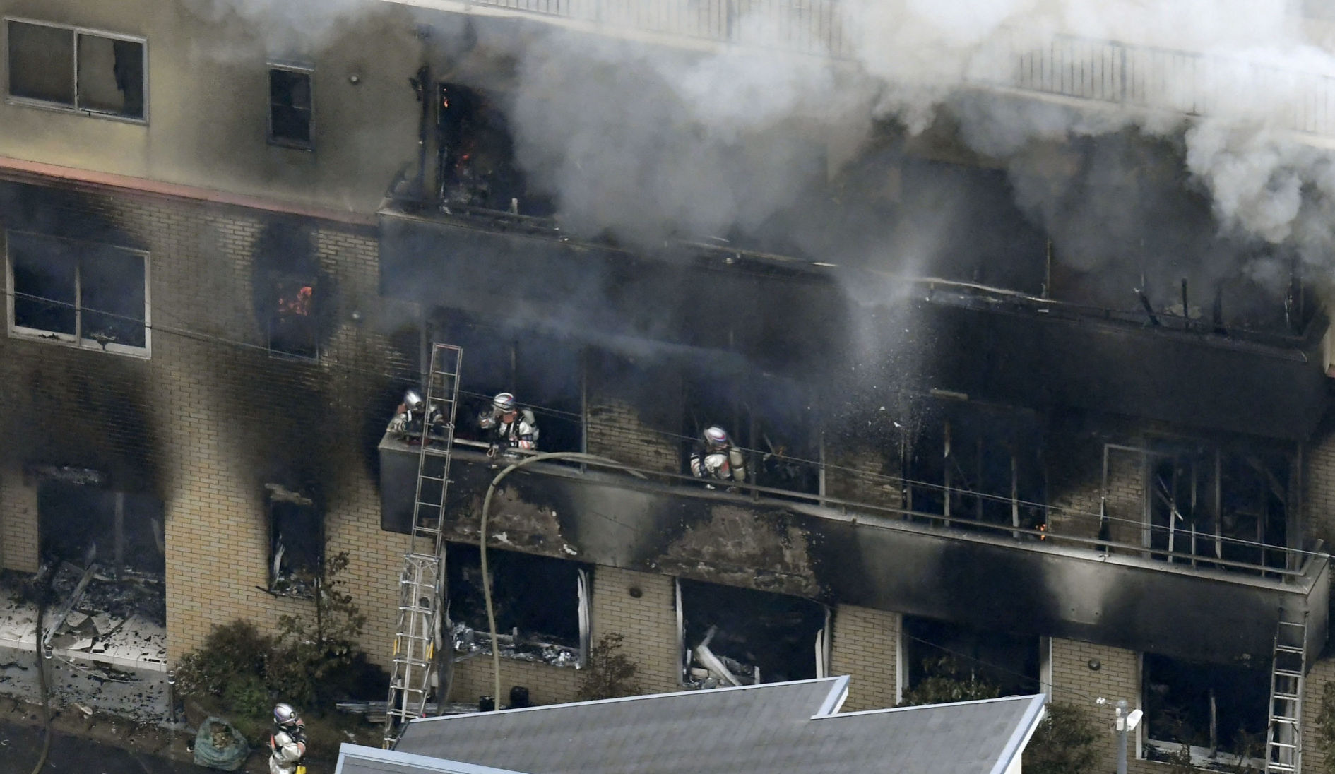 Japan Animation Studio Fire
